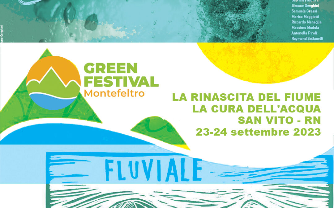 Ci vediamo il 23 settembre al Green Festival e non solo!